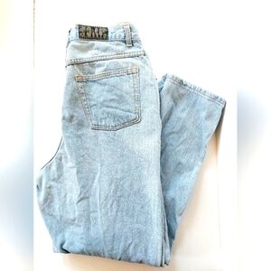 Light Wash‎ Denim Vintage 80s Gitano Ultra High Waist Jeans "14 Average" 1980s